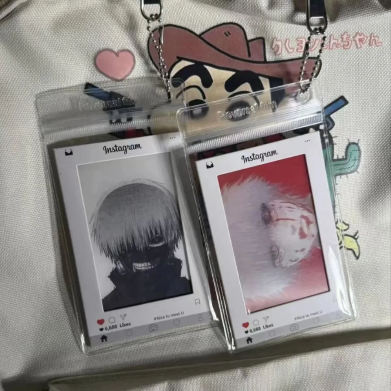 طوكيو الغول مروحة صنع كانيكي كين كاكوجاكو شكل بطاقة عدسية ديناميكية أنيمي ميرش تحصيل هدية صغيرة عيد الميلاد عيد الميلاد