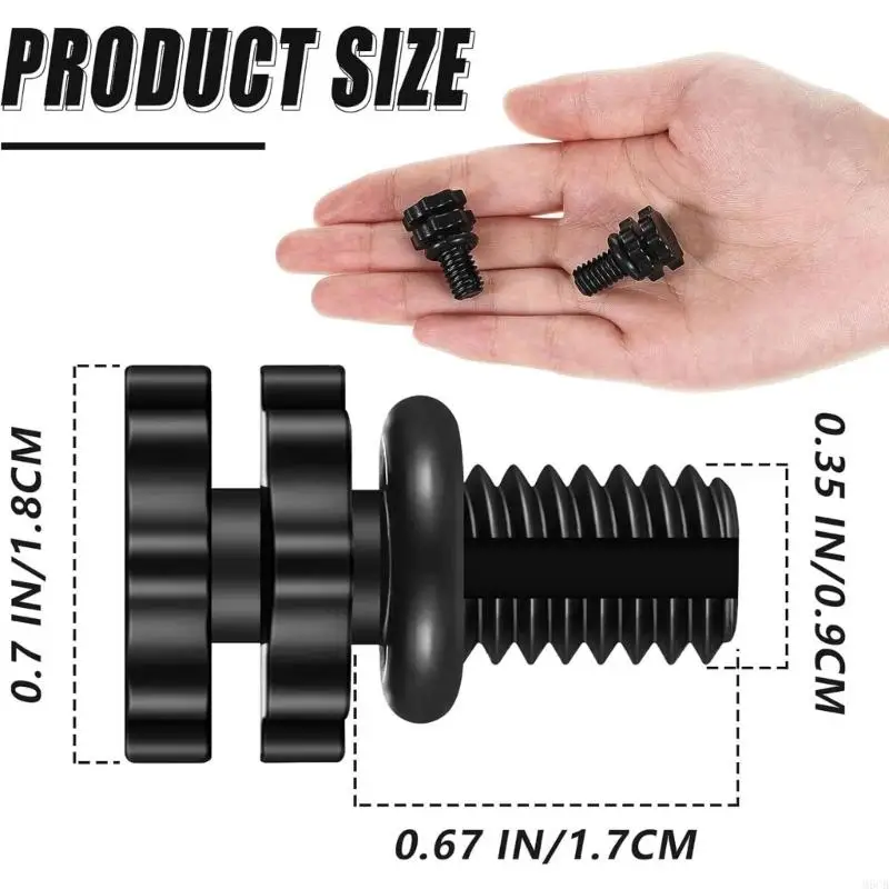 M6CB 3/6PCS ECX1322A thông hơi định hướng với O-Rings thay thế cho Sao Xóa trong Hộp mực Hộp Hộp Băng