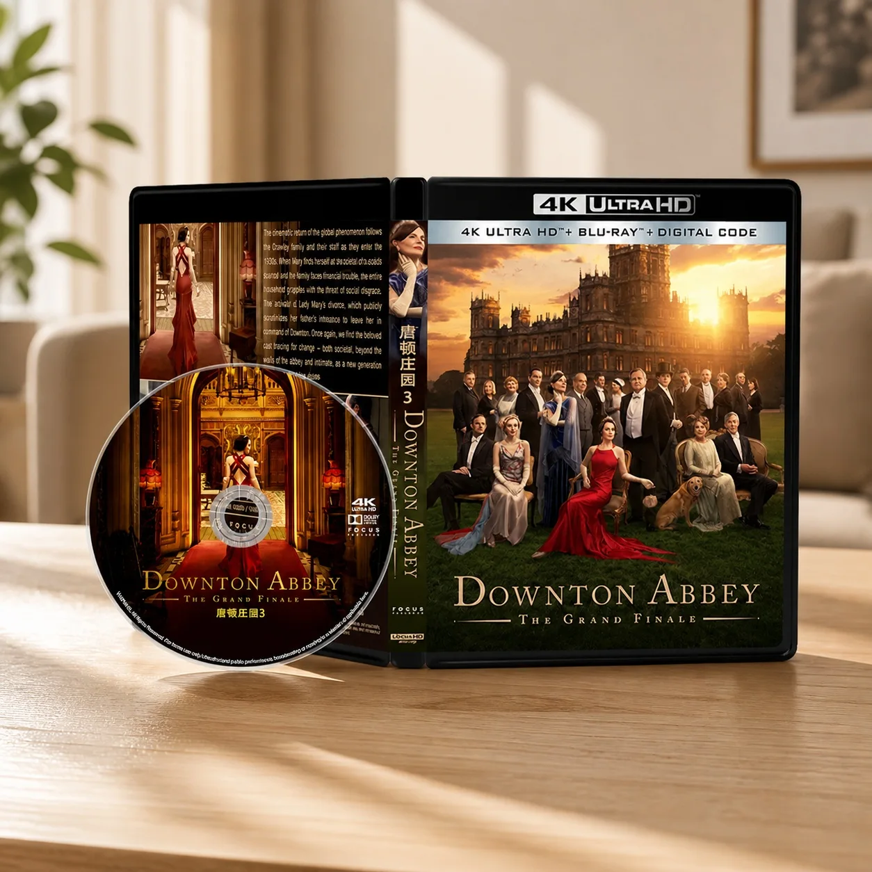 HOT Downton Abbey: The Grand Finale (2025) 4K UHD Blu-ray Disc with Dolby Vision HDR10 Atmos HighDefinition