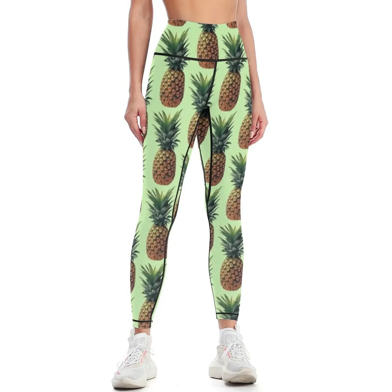 

Pineapple Leggings for fitness Women sportwear Women sports sporty woman push up Womens Leggings