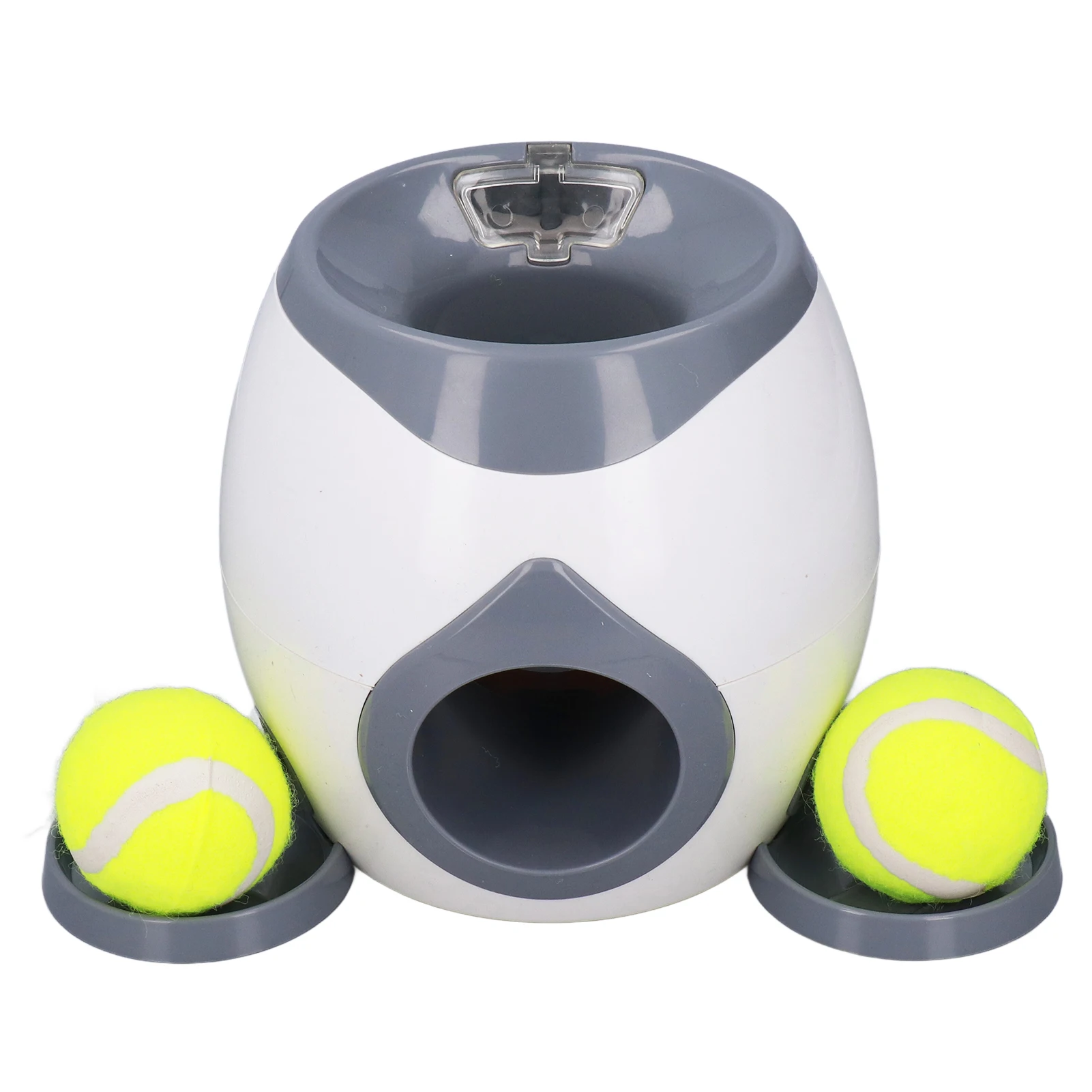 Hunde ball Fütterung spielzeug Hund Tennisball Fütterung maschine mit 2 Tennis für Hunde training