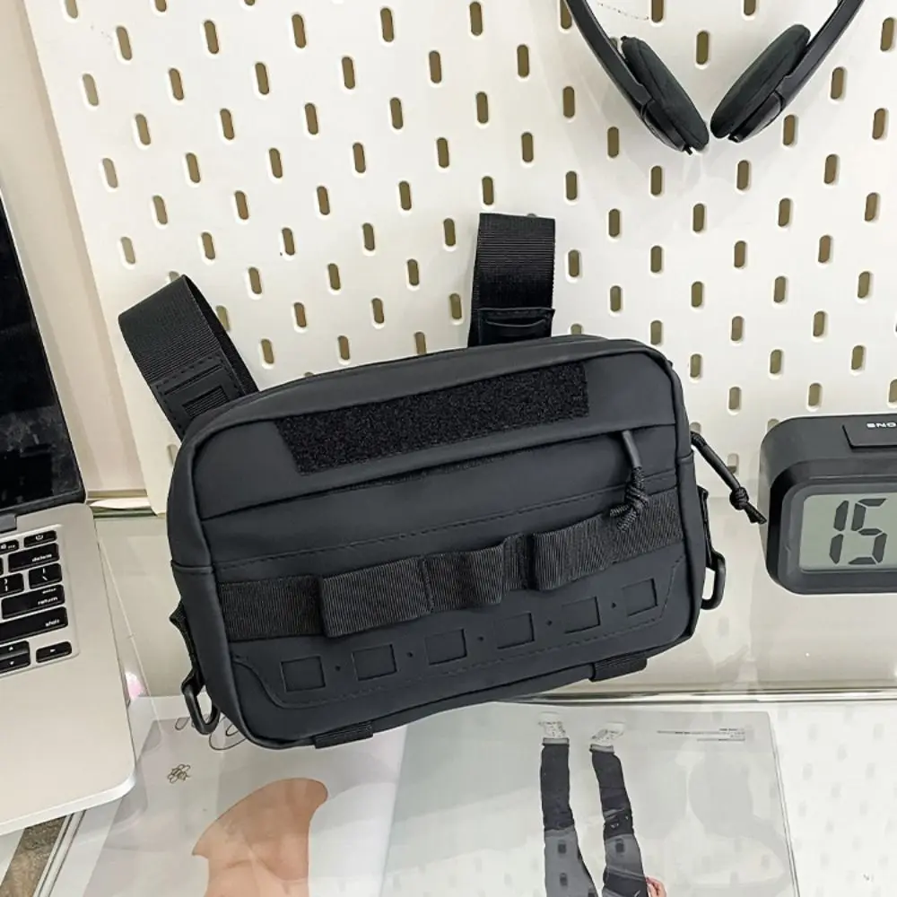 Adjustable Running Vest Backpacks Nylon Waterproof Sports Chest Pack Durable Lightweight Camping Bum Bags Cycling