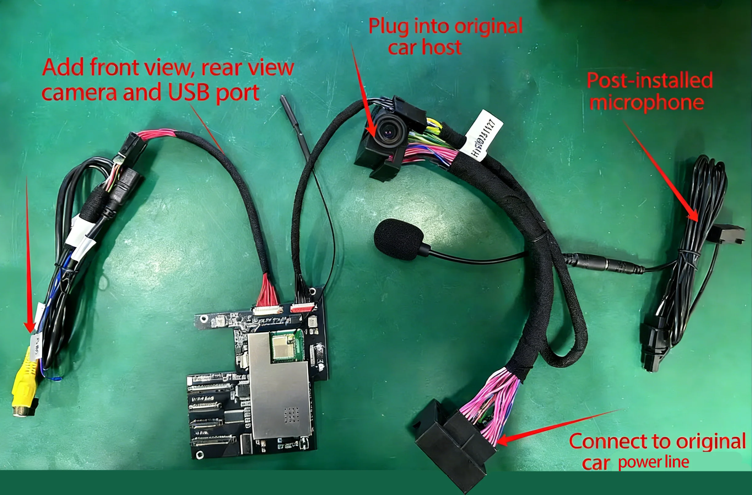 AUTOTOP Linux Wireless CarPlay Interface Box für Porsche PCM 3.1 2011-2016 Panamera Cayenne Cayman Macan Boxster (911 991 718) – Detail 3