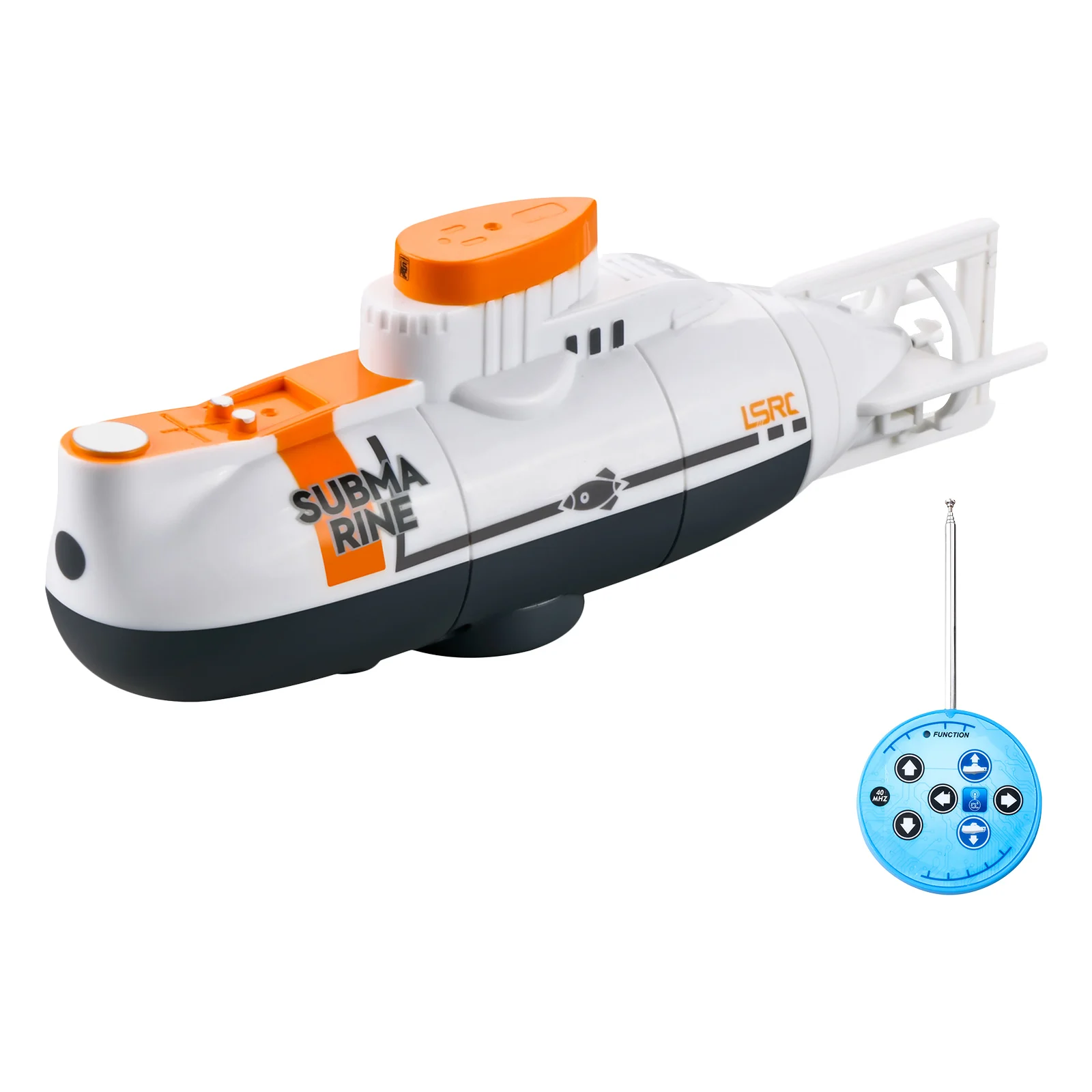 RC Foam Submarine Boat 2.4GHz USB Charge Remote Control for Children Holiday Birthday Toys Remote Control Toys