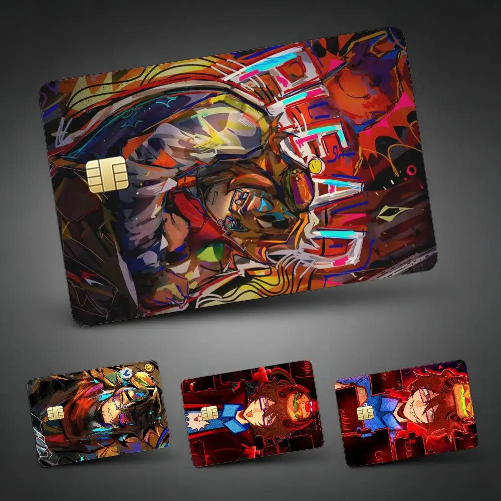 

007n7 F-ForsakenS Credit Card Skin Stickers For VISA Bank Bus Metro Access Card Protective Film Cover Sticker