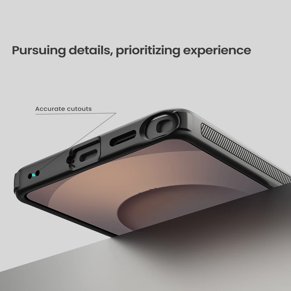 Etui Nillkin Frosted Shield Pro TPU+PC na tył telefonu Samsung Galaxy S24 S25 S26 Ultra Plus S25 Edge 5G, ochrona dla S25 FE — zdjęcie produktu 6