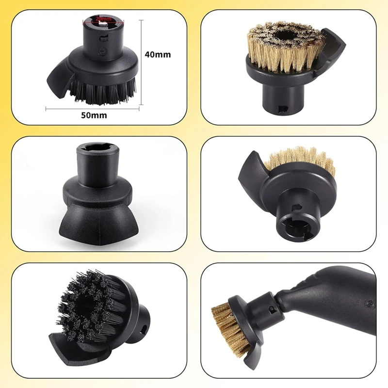 

Karcher Steam Cleaner Accessories for Steam Cleaner SC1 SC2 SC3 SC4 SC5, Hand Nozzle Replacement Parts Set, Extended Nozzle