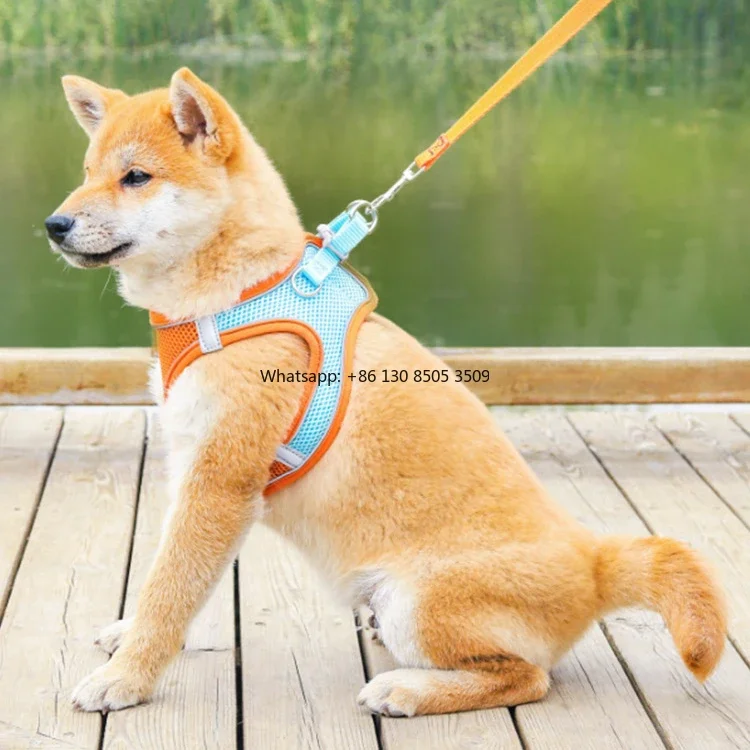 

10pcs Manufacturer Wholesale Reflective Multi-colors Dog Harness Breathable