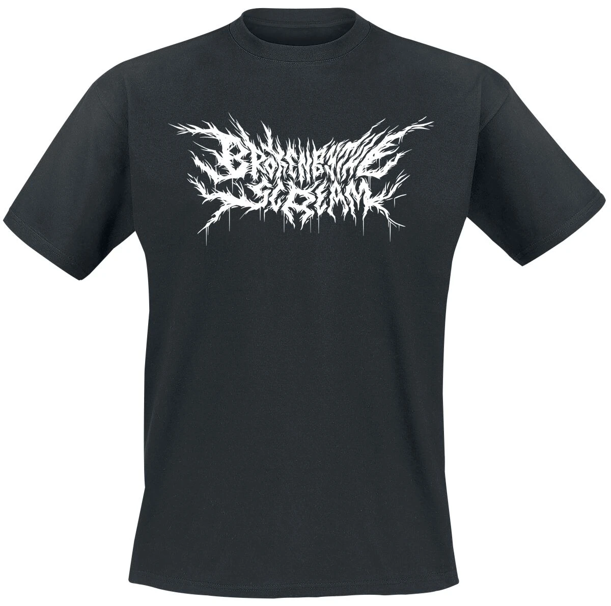 2026 Broken By The Scream Grafik-Baumwoll-Band-T-Shirt Unisex Sommer Kurzarm Mode-Marke Tee Luxus Lässige Vintage-T-Shirts – Detail 4