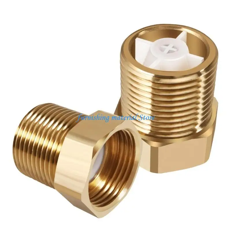 

Y5GD Industrial Brass Non Return Valves Substance Resistant Adapter for Pipe Systems