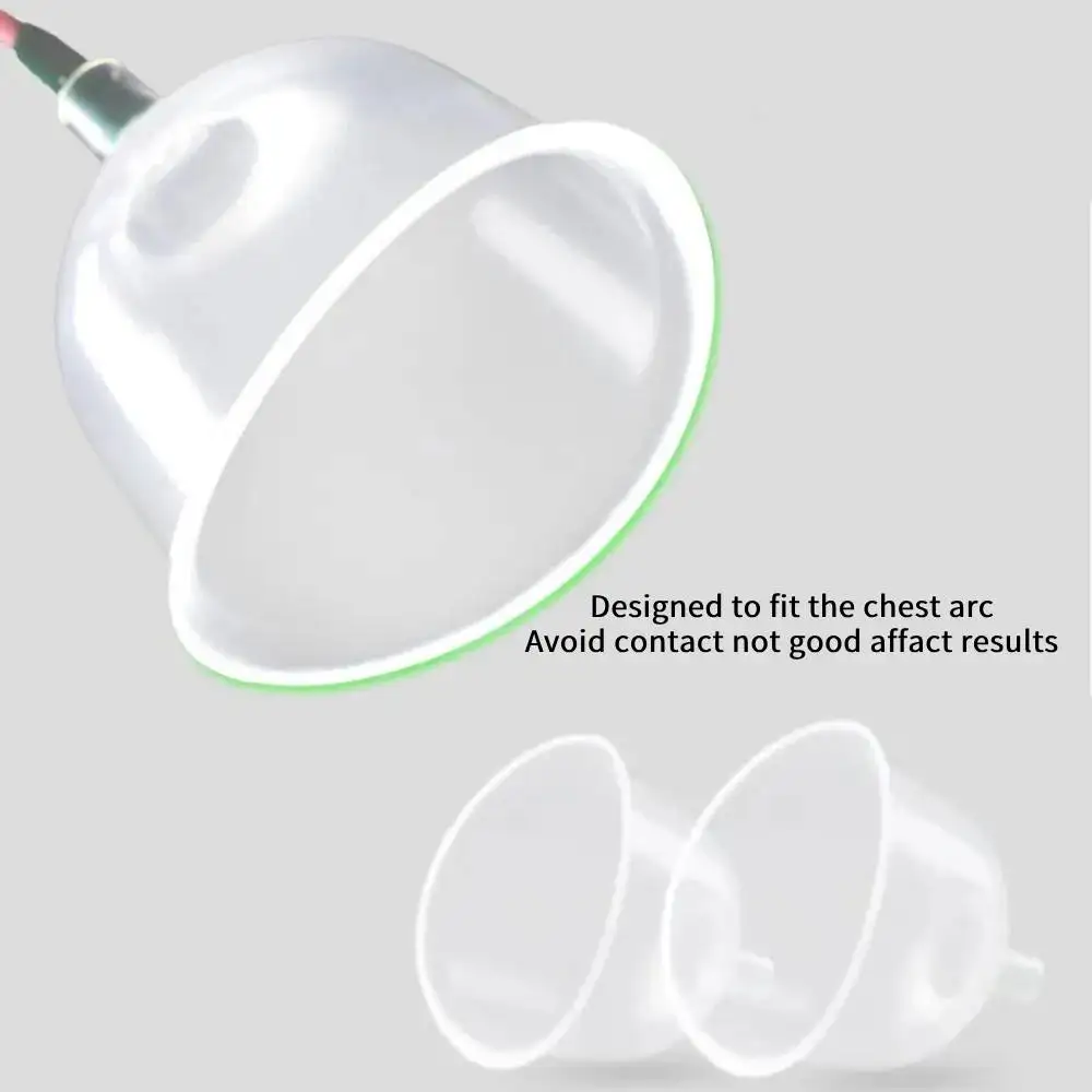 Breast Enlargement Pump Cupping Vacuum Therapy for Electric Massage Machine Pump Cup Massager Body Shaping Butt Lifting Cup