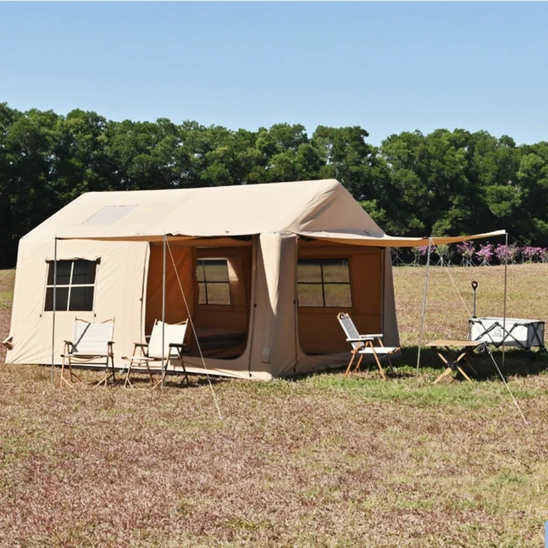 

12 Large Inflatable Two Rooms Tent for Family Outdoor Camping Canopy Tent
