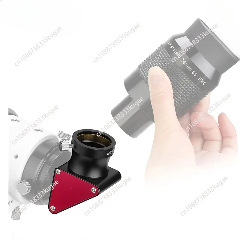 

SVBONY SV188P Telescope 1.25'' 90 Degree Dielectric Mirror Diagonal 99% Reflectivity Dielectric Coatings