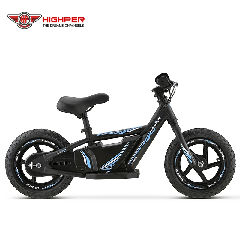 

12 Inch Children No Pedal Bicycle, Electric Powered Kids Balance Bike, Stability Cycle For Kids