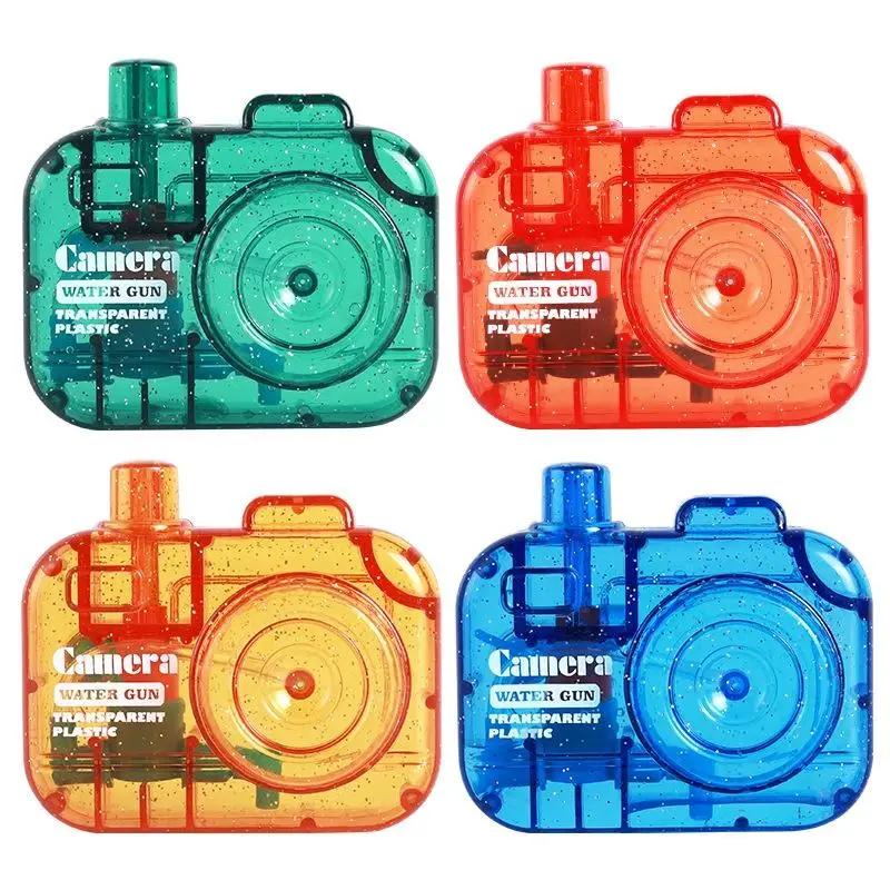 Pistola ad acqua Giocattoli estivi per bambini Giocattoli per fotocamera Pistola ad acqua per cartoni animati Gioco all'aperto Giocattoli estivi Giocattoli per feste sportive Regali
