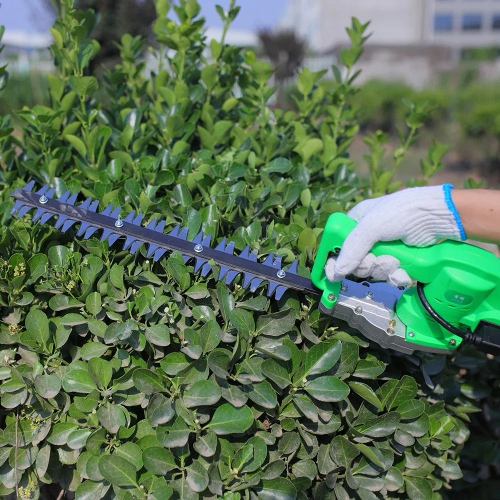 Electric Hedge Trimmer Powerful Blade Garden Bush Cutter