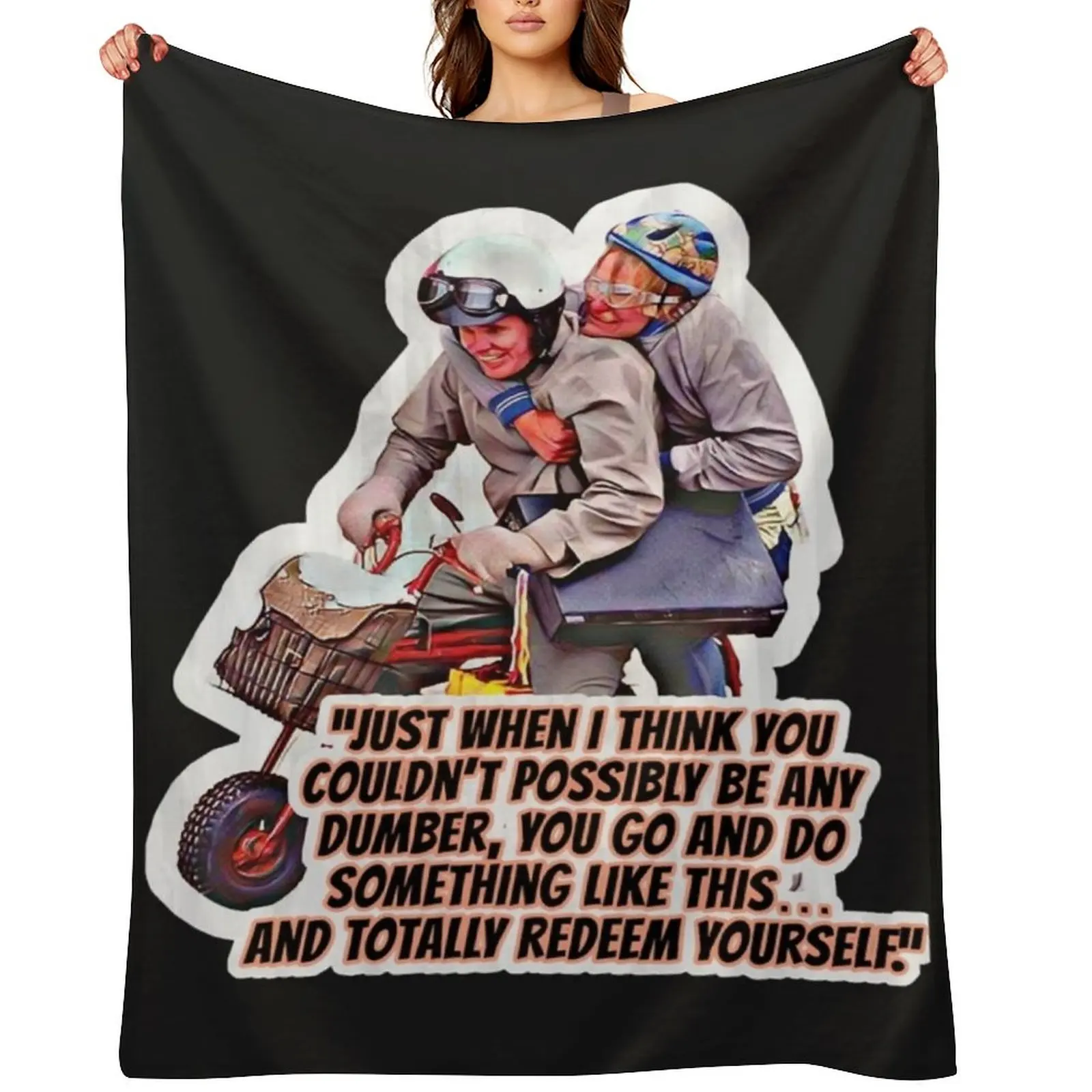 

Men Women Dumb _amp_ Dumber Throw Blanket Luxury Throw Soft Plush Plaid Thermals For Travel blankets and throws Blankets
