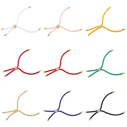 ZHUKOU 14 colors Rope Bracelet for women DIY Jewelry accessories colorful Rope bracelet chains Jewelry materials wholesale VL342