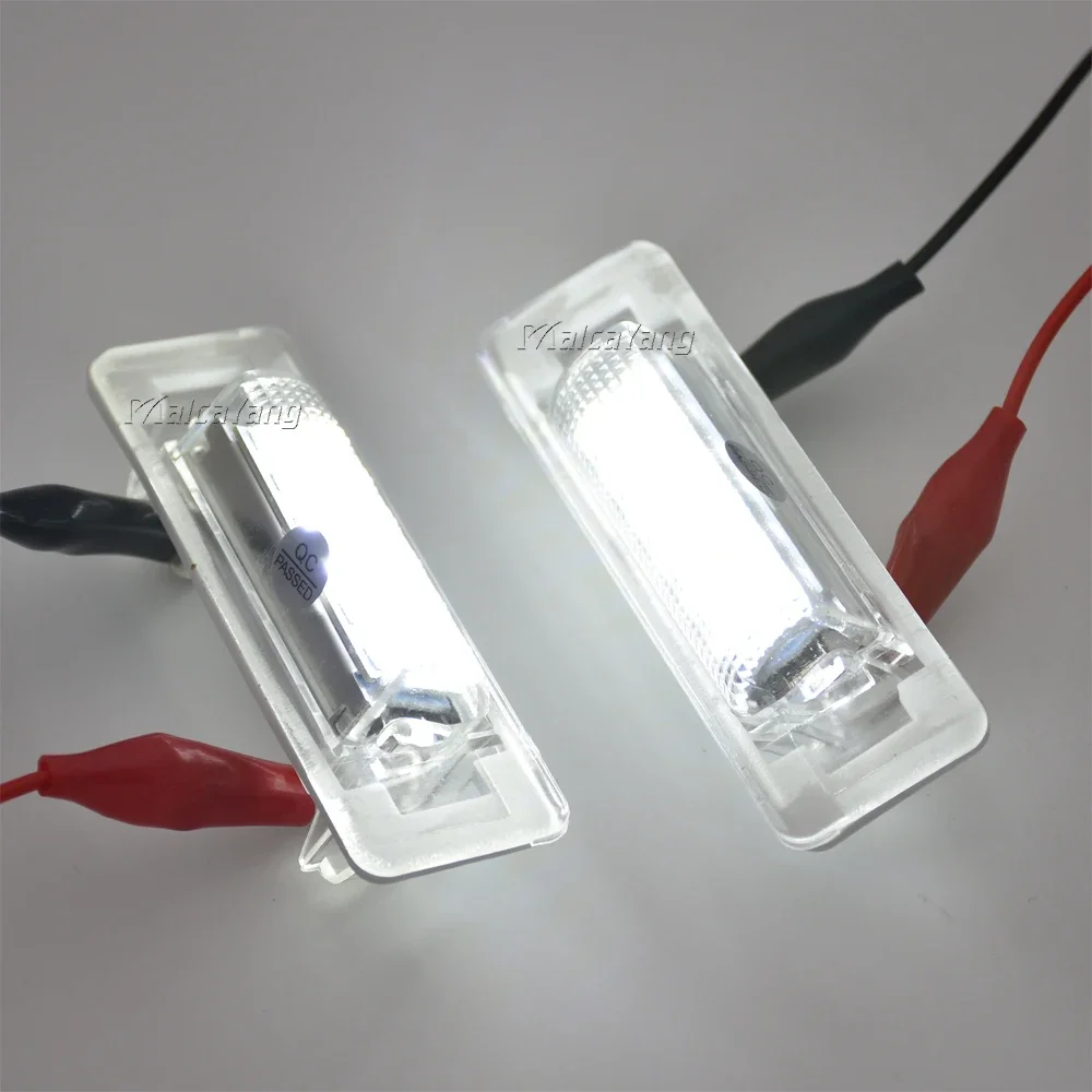 2 قطعة LED رقم الترخيص لوحة ضوء لمرسيدس بنز E-Class E240 W210 C-Class W202 4Door سيدان تجميل FL 1997 1998 1999 2000 #4