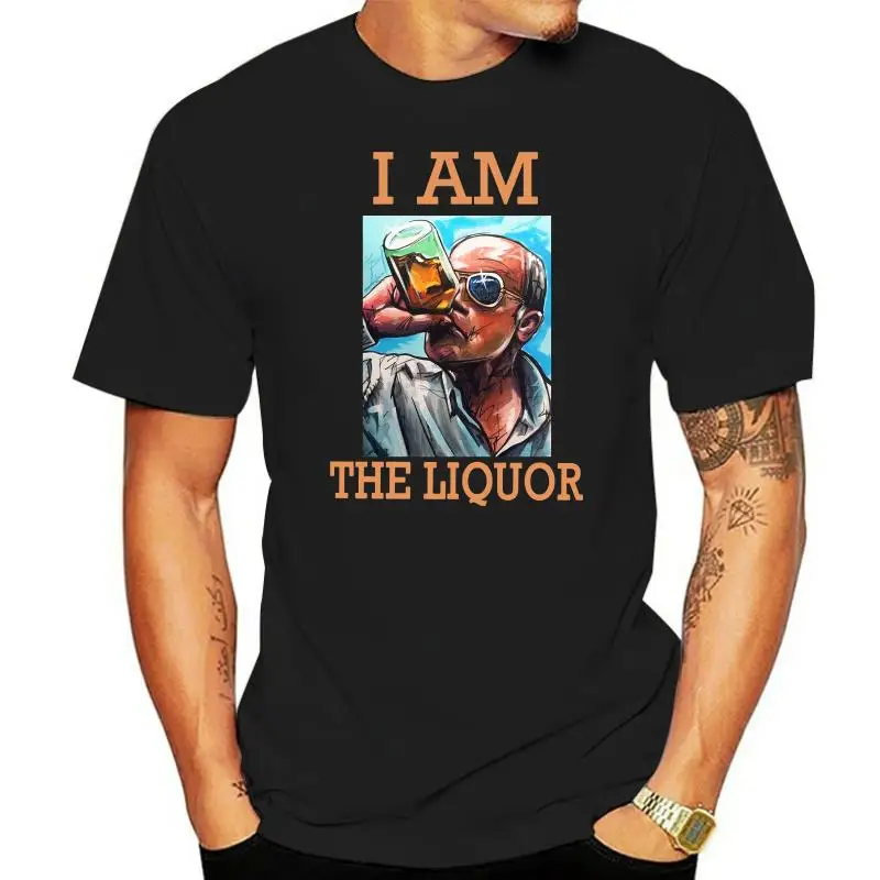 I Am The Liquor T-Shirt Black-Navy For Men-Women Sportswear Tee Shirt