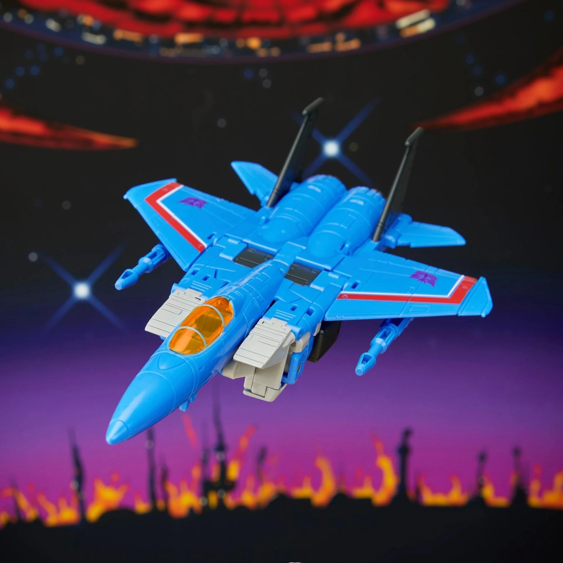 Vorbestellung der Original Hasbro Studio Series The Transformers: The Movie Voyager Class Thundercracker Action Robot Figure Model Toys