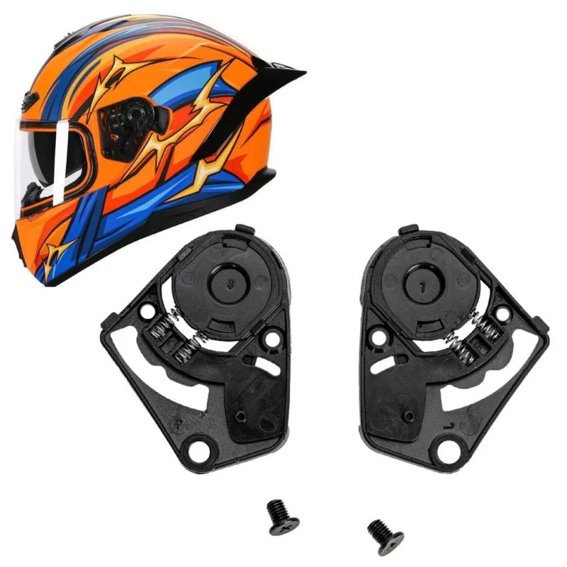 

0XXD Motorbike Helmets Accessory for GSB 350 360D RC3 Motorcycle Helmets Visors Gear Base Plate Face Shield Visors Base