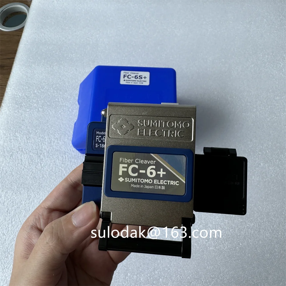 

[100% New] Sumitomo High Precision Fiber Cleaver FC-6S+ FC-6+ with Fiber Scrap Catcher Original FC-6+ Fiber Cleaver