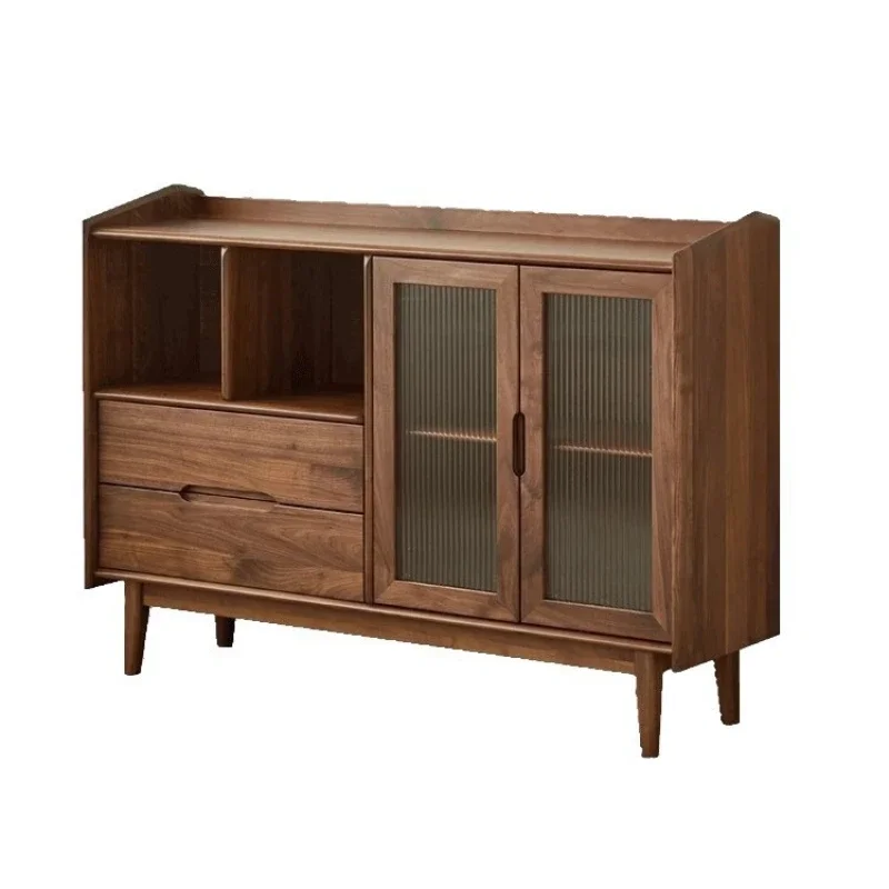 

Storage side cabinet simple multi-functional storage coffee and tea cabinet