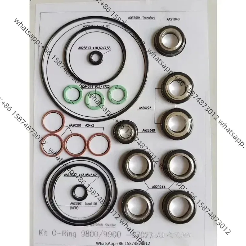 

For The rmo Fisher S702774 KIT O-RING, 9800 Seal Assembly Set ARL Fluorescent Spectrometer Accessories