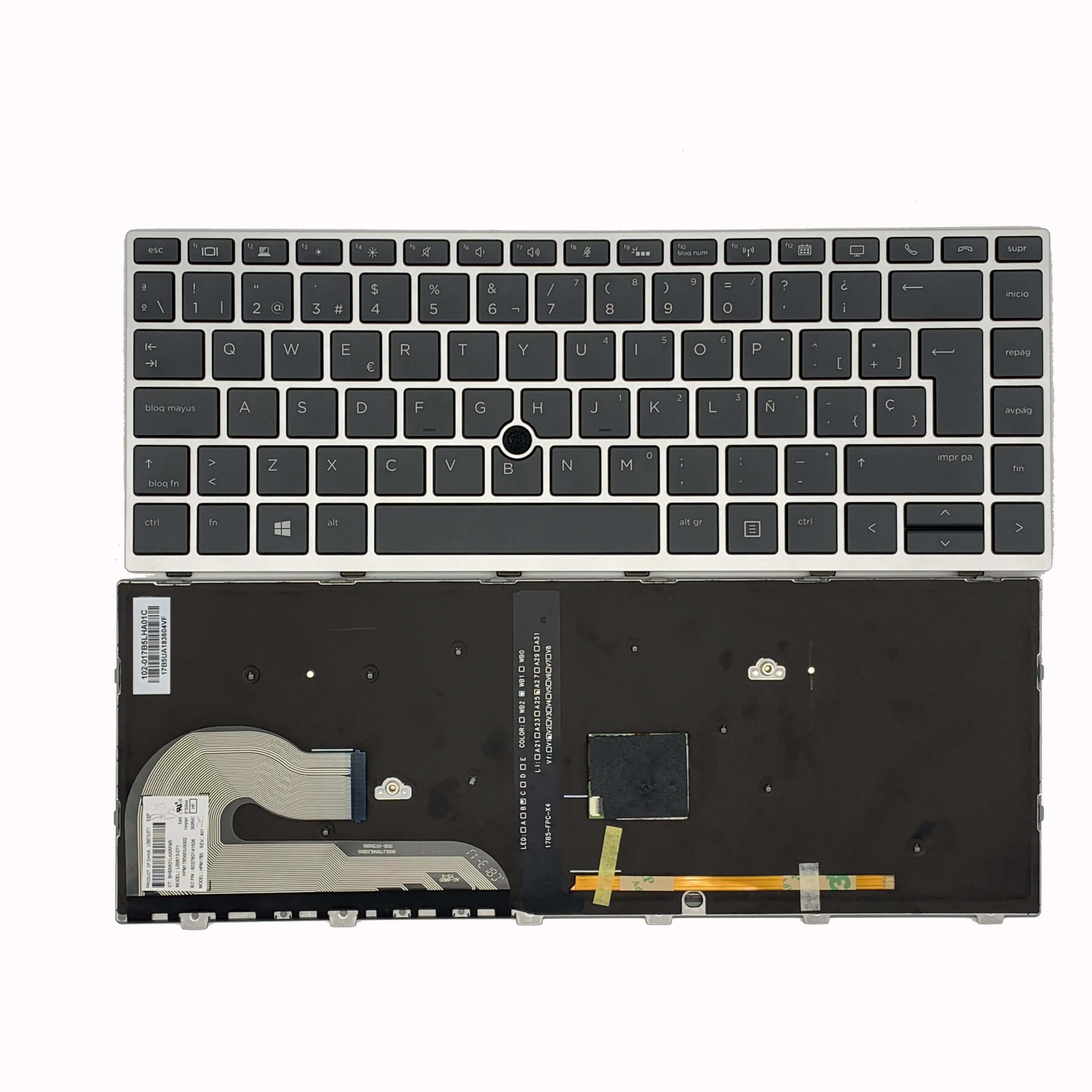 Brand new SP Laptop keyboard For HP EliteBook 840 G5 846 G5 745 G5 NO Backlit With pointing stick