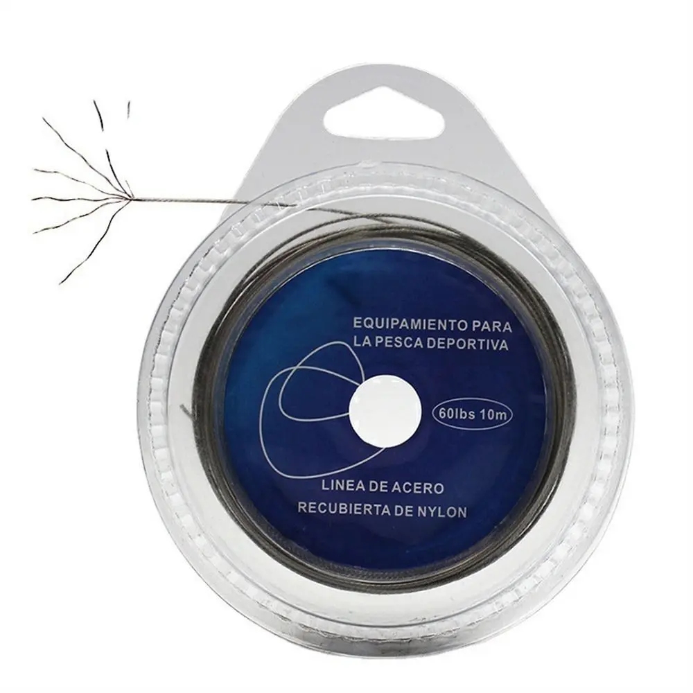 

Fishing Braided 7 Strands 10-200LBS Wear Tensile Force Fishing Line Bite Resistant Line Wire Fishing Line Hook Bite Resistant