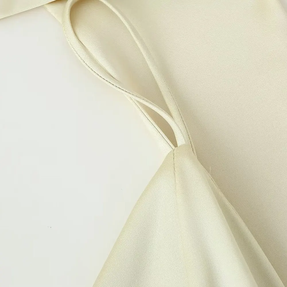 JNLEAOG Jedwabny Satynowy Szal Damski Dr 803333 727 Wiosna Nowa Moda l Talia Francuski Szal Letnia Sukienka Svel