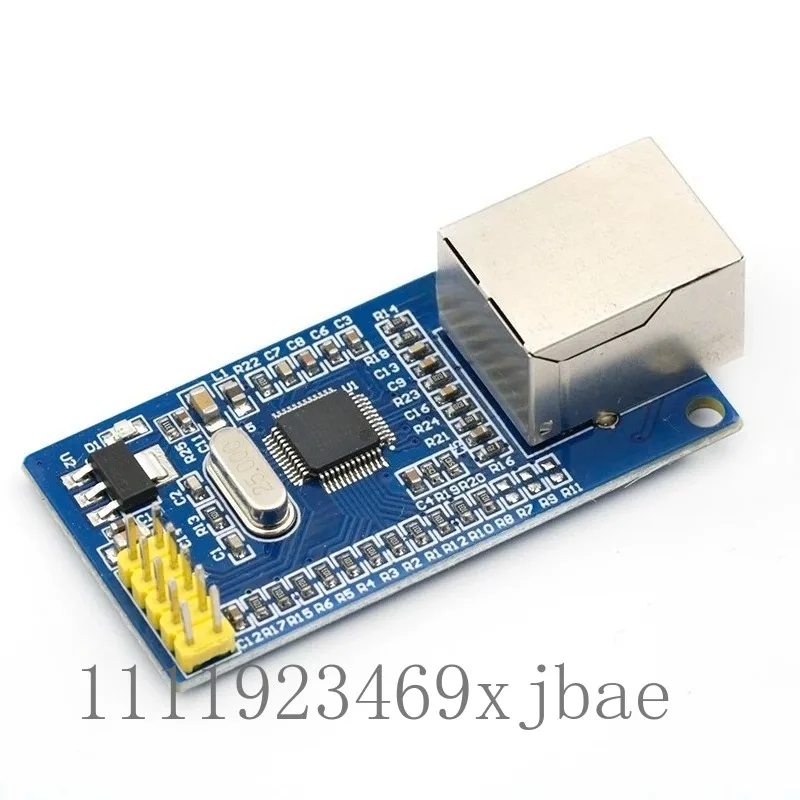 Hardware TCP IP Protocol Stack Ethernet Network Module Compatible With 51 STM32 Single Chip Microcontroller