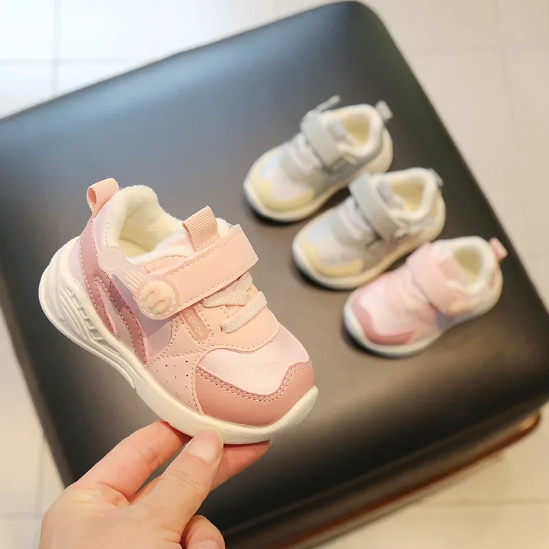 New Fashion Versatile Baby Girl Shoes Simple Comfort Soft Soled Boy Shoe Anti Slip Popular Child Shoes Daily Brand Casual Shoe