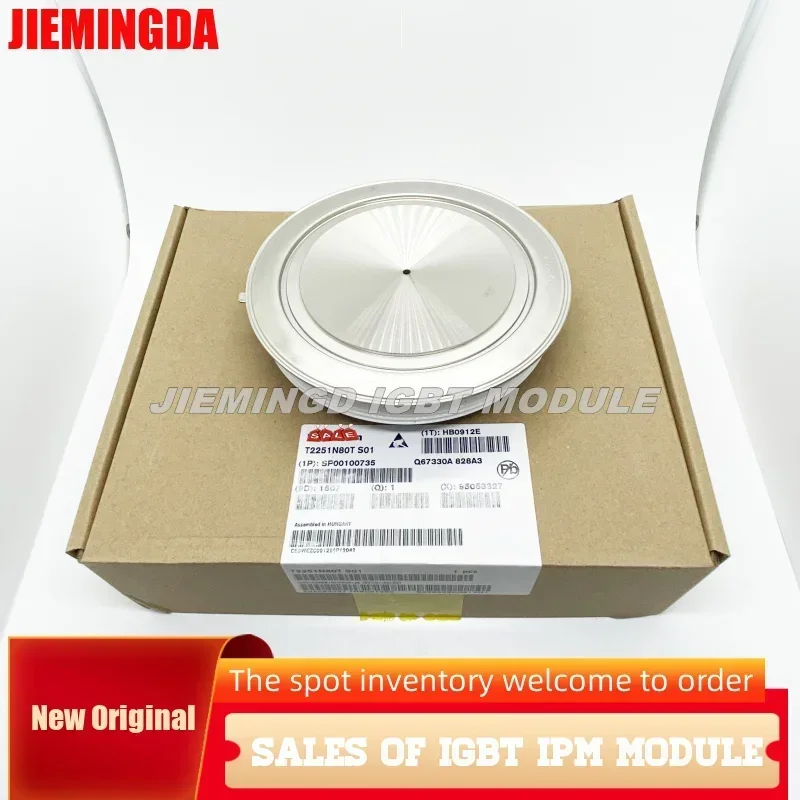T2251N80TS01 T2251N80TSO1 T2251N80TS11 T2251N80TOH وحدة الطاقة الثايرستور بقعة أصلية جديدة