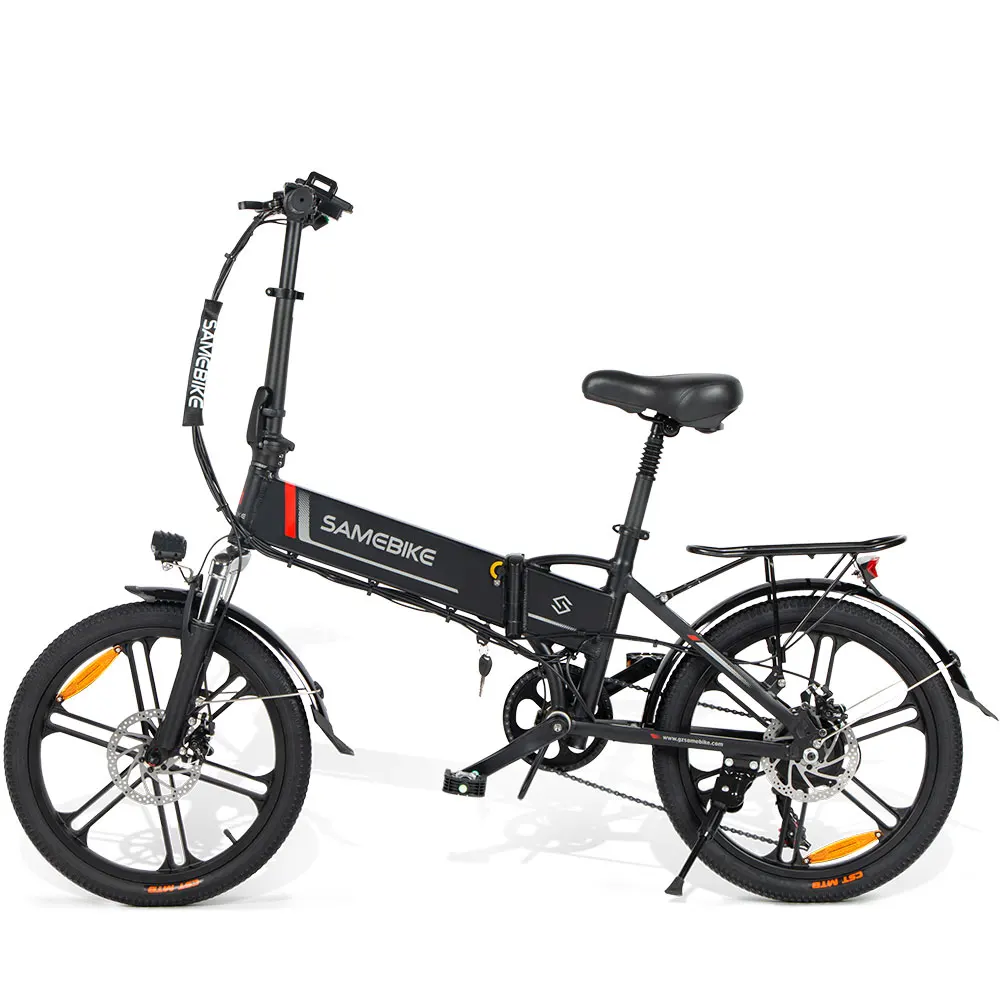 SAMEBIKE 20LVXD30-II Electric Bicycle for Adults with 48V10Ah Long Range Removable Battery,City Commuter 20" Folding E-bike image 3