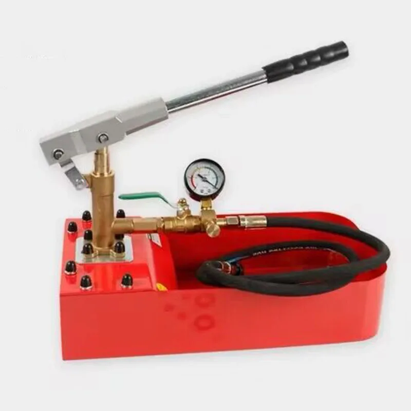 50Kg All-Copper Thickened Manual Water Pipe Pressure Test Pump Ppr Pipe Compressor for Floor Installation
