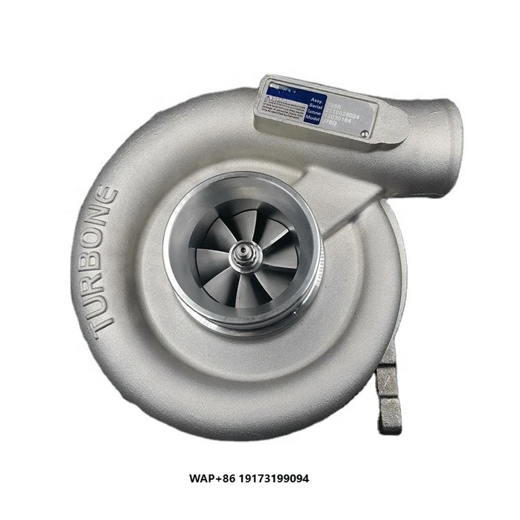 

226B-13030164 J80S Turbocharger SINOTRUK HOWO SANY SDLG LG956 LG936 FOTON SEM WEICHAI-226B WP6 WP8 Engine Parts Turbocharger