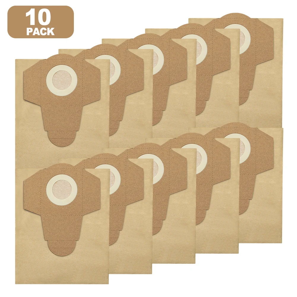 5/10pcs Dust Collection Bags For EINHELL Wet And Dry Vacuum Cleaner 20 L Dust Bags Household Cleaning Tools Replacement Bags