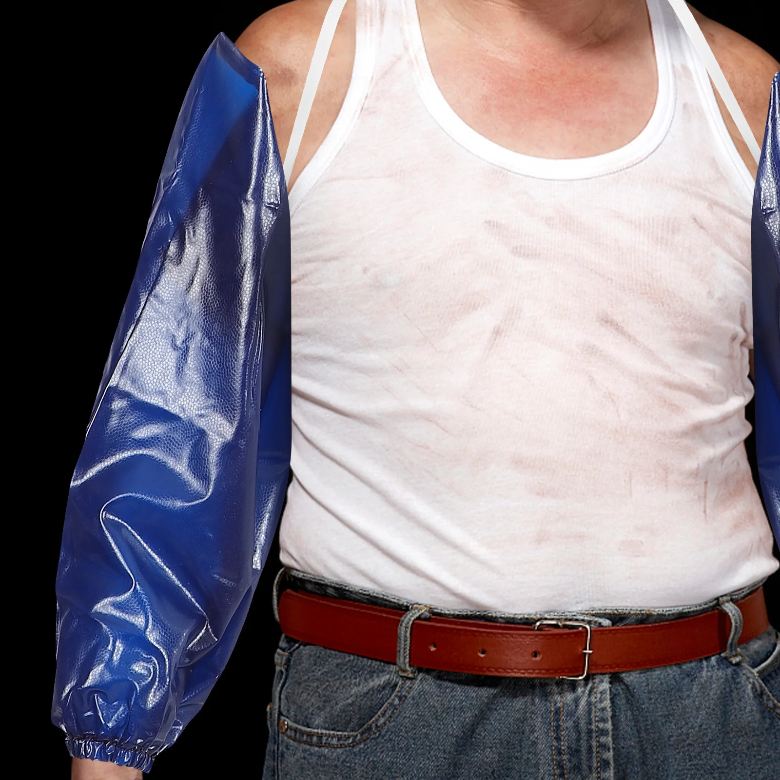 

1 Pair Waterproof Arm Sleeves For Cleaning Fishing Gardening Dog Grooming Work Protection Full Length Extended Gloves