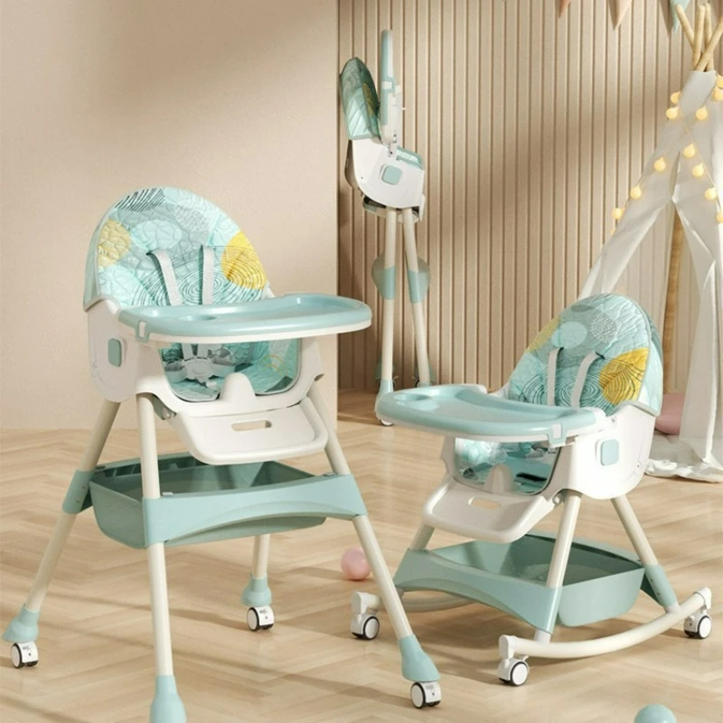 Multi-functional Foldable Baby Plate Chair Suitable for Children and Infants Convenient Portable Dining Table and Chair Seat