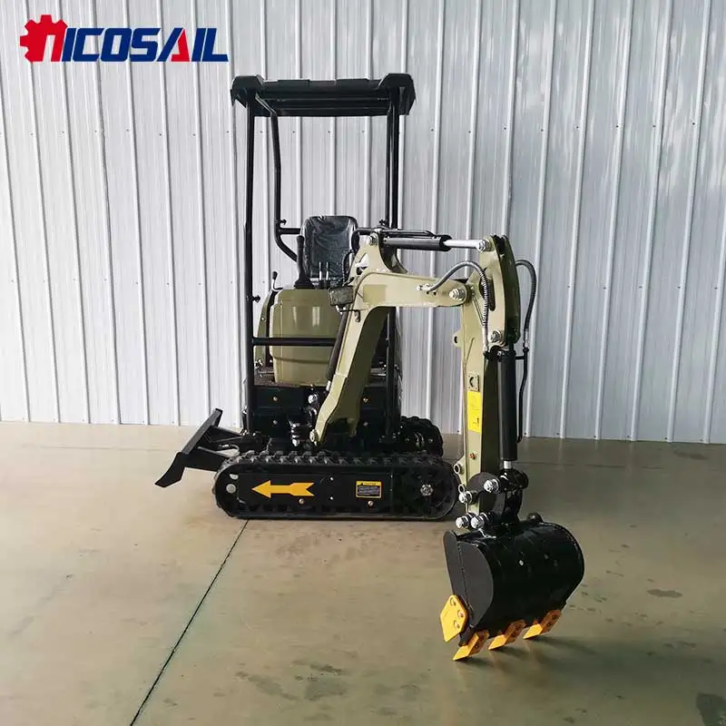 

Small Mini Hydraulic Excavator Crawle Type - Low Price for Narrow-Space Fit Work Free Shipping