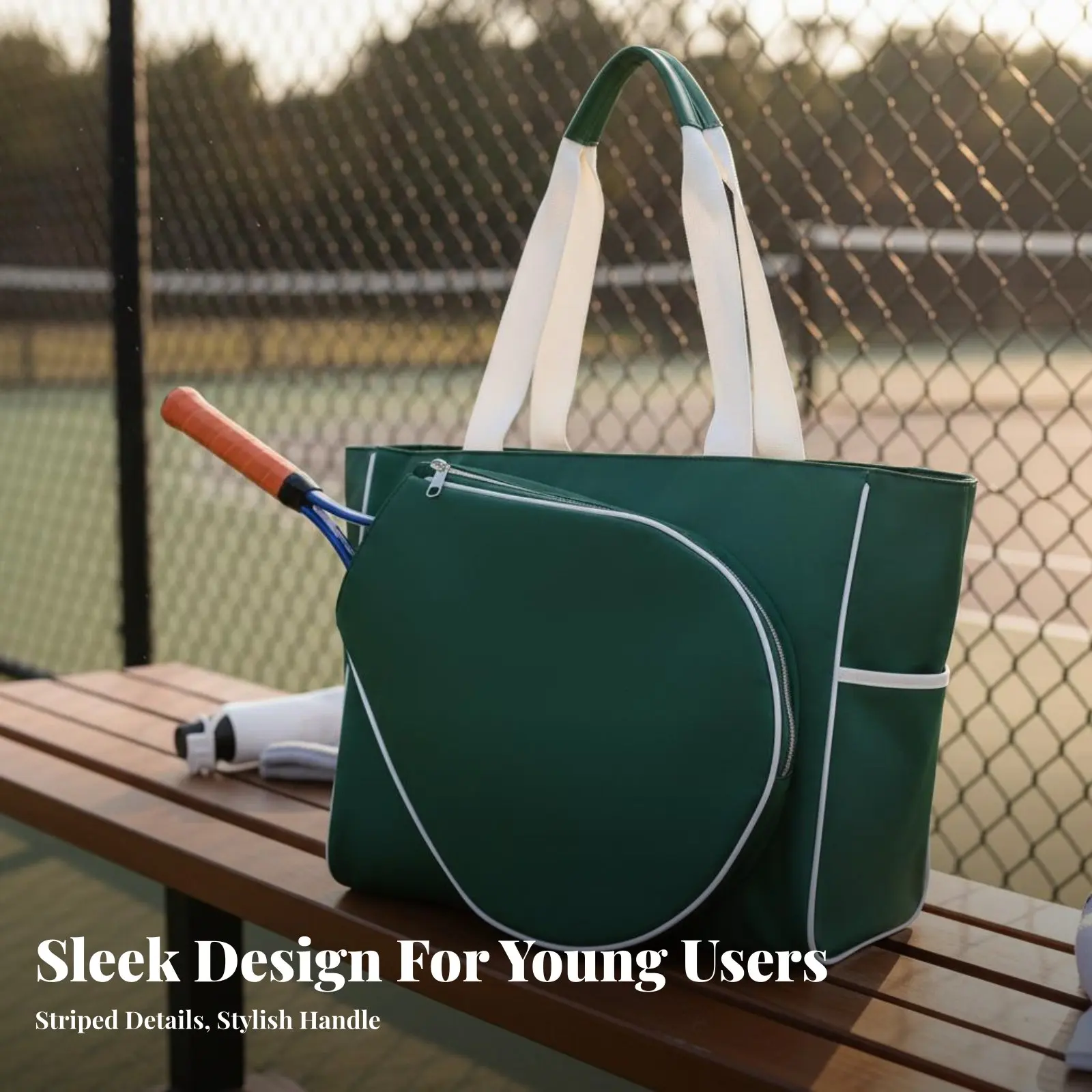 

Многофункциональная сумка-переноска для ракеток: для бадминтона, с отделением для ракетки, спортивная сумка через плечо для пиклбола