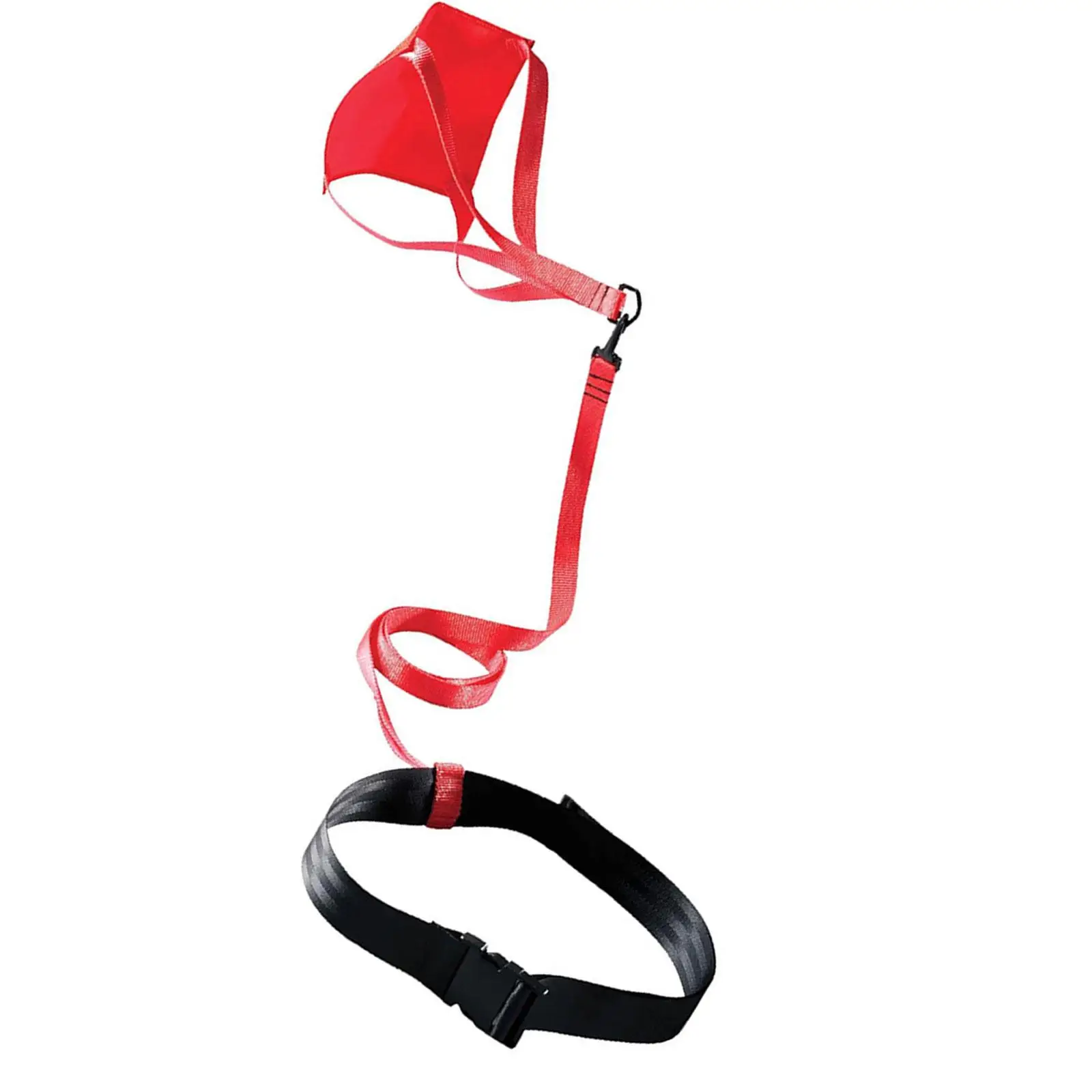 Swimming Strength Resistance Drag Adjustable Parachute Trainer Belt for Technique Improvement