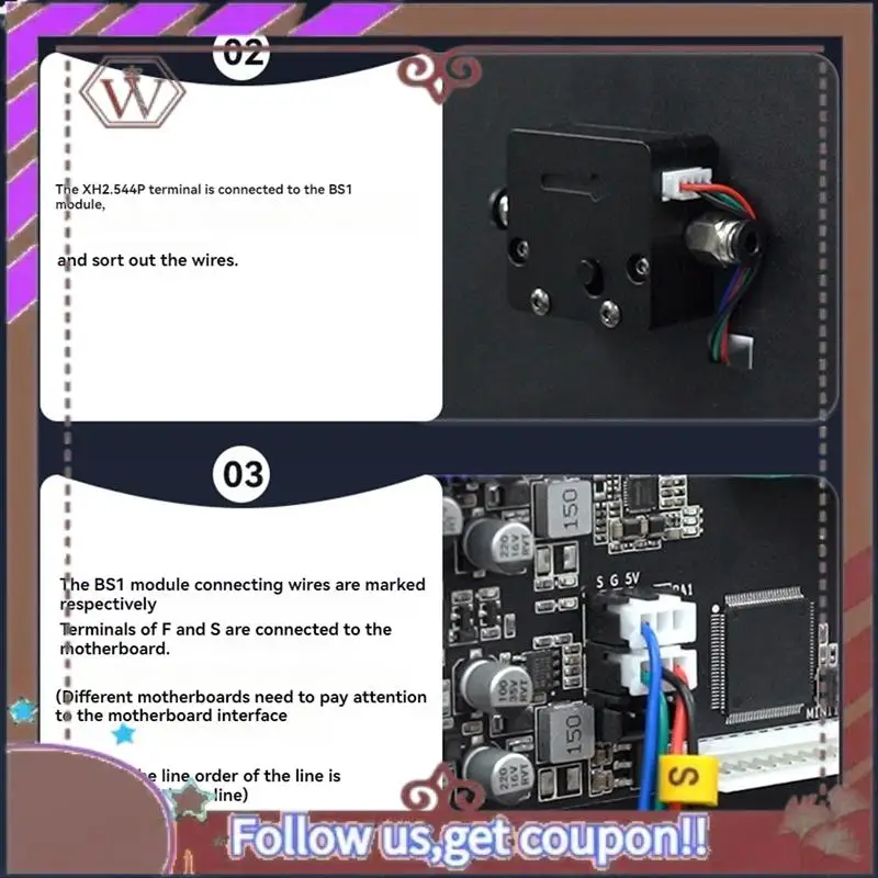 ABBG-Intelligent Filament Detection Module High Precision Filament Breakage/Nozzle Blockage Detector 3D Printer Accessories