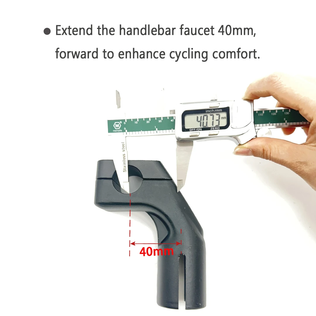 Modifizierte Lenkerbasisabdeckung 25,4 mm Lenkerverlängerung für Dualtron Thunder1,2 DT3 Raptor Victor Spider LUXURY ACHILLEUS Scooter – Detail 1