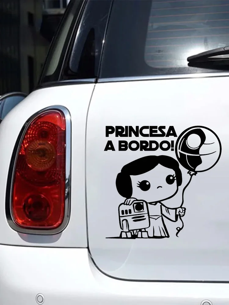 Spanish Baby on Board Car Stickers Vinyl Decals Creative Vehicle Decor For Car Motorcycle, Multiple Sizes & Colors Optional Exte
