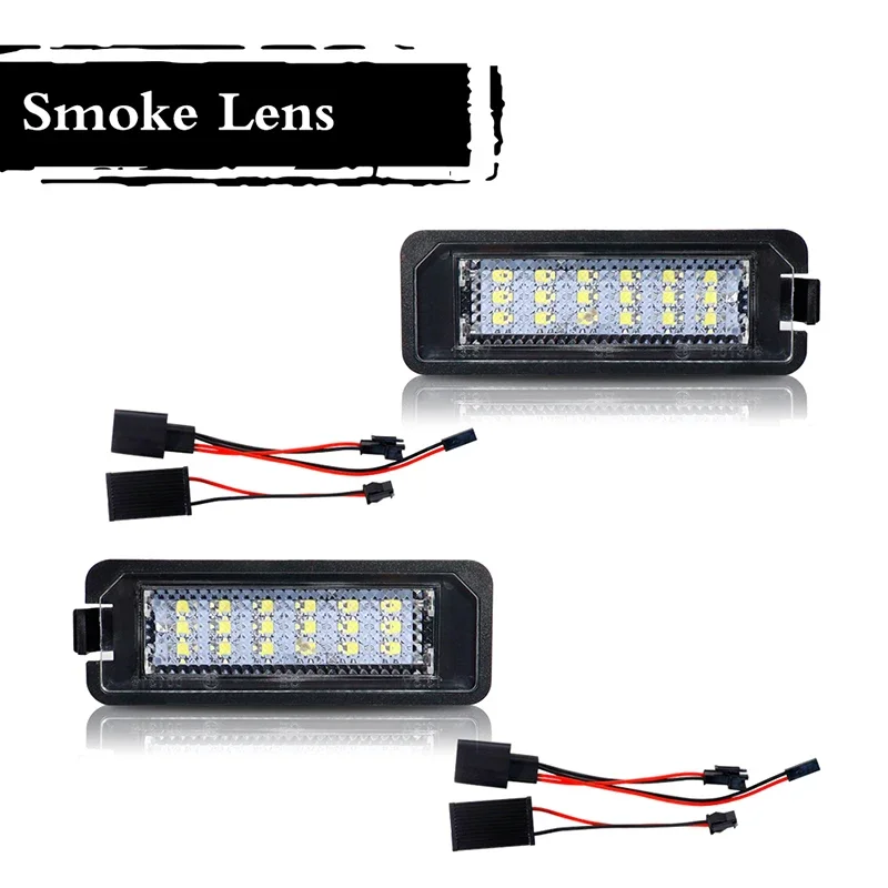 For Volkswagen VW New Beetle CC Eos Golf GTI Polo For Porsche 911 Carrera Boxster Cayman Cayenne Macan LED License Plate Lights - view 2