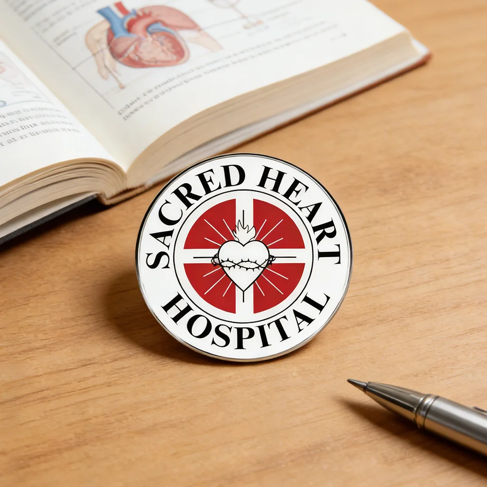Intern Doctor Enamel Brooch Medical Theme Movie Badge Pin for Doctor Nurse Medicine Staff Jewelry Accessories