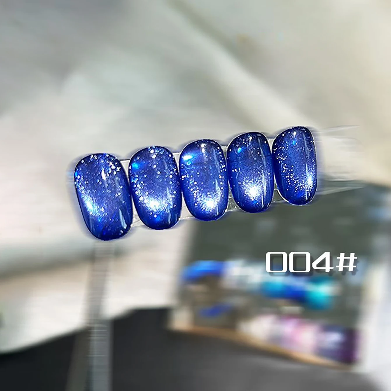 1pcs TC New Mysterious Island Cat Eye Gel Nail Polish Purple High Density Magnetic Powder Blue Cat Eye Nail Art Nail Supplies